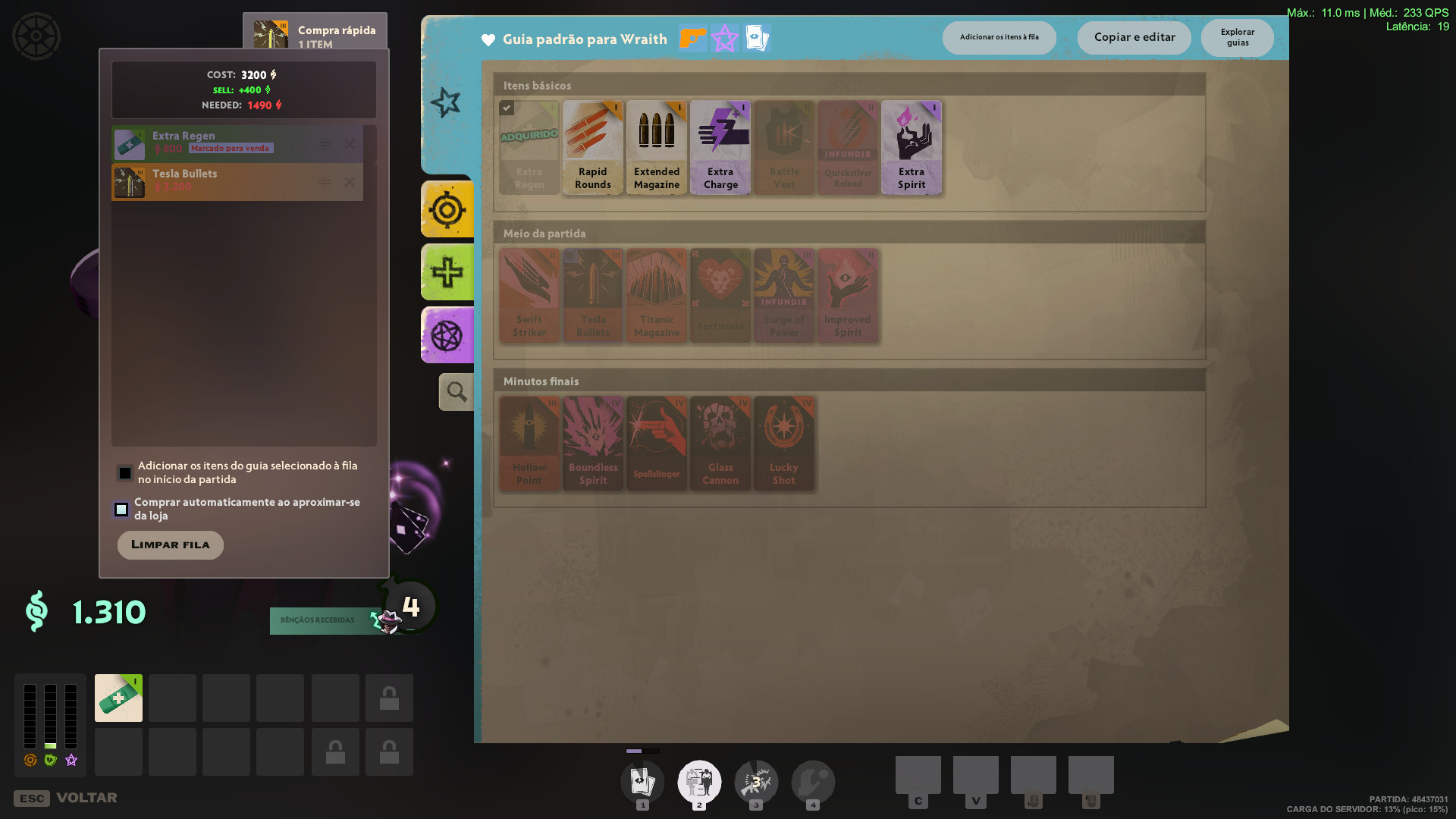 Quickbuy Souls Calculator