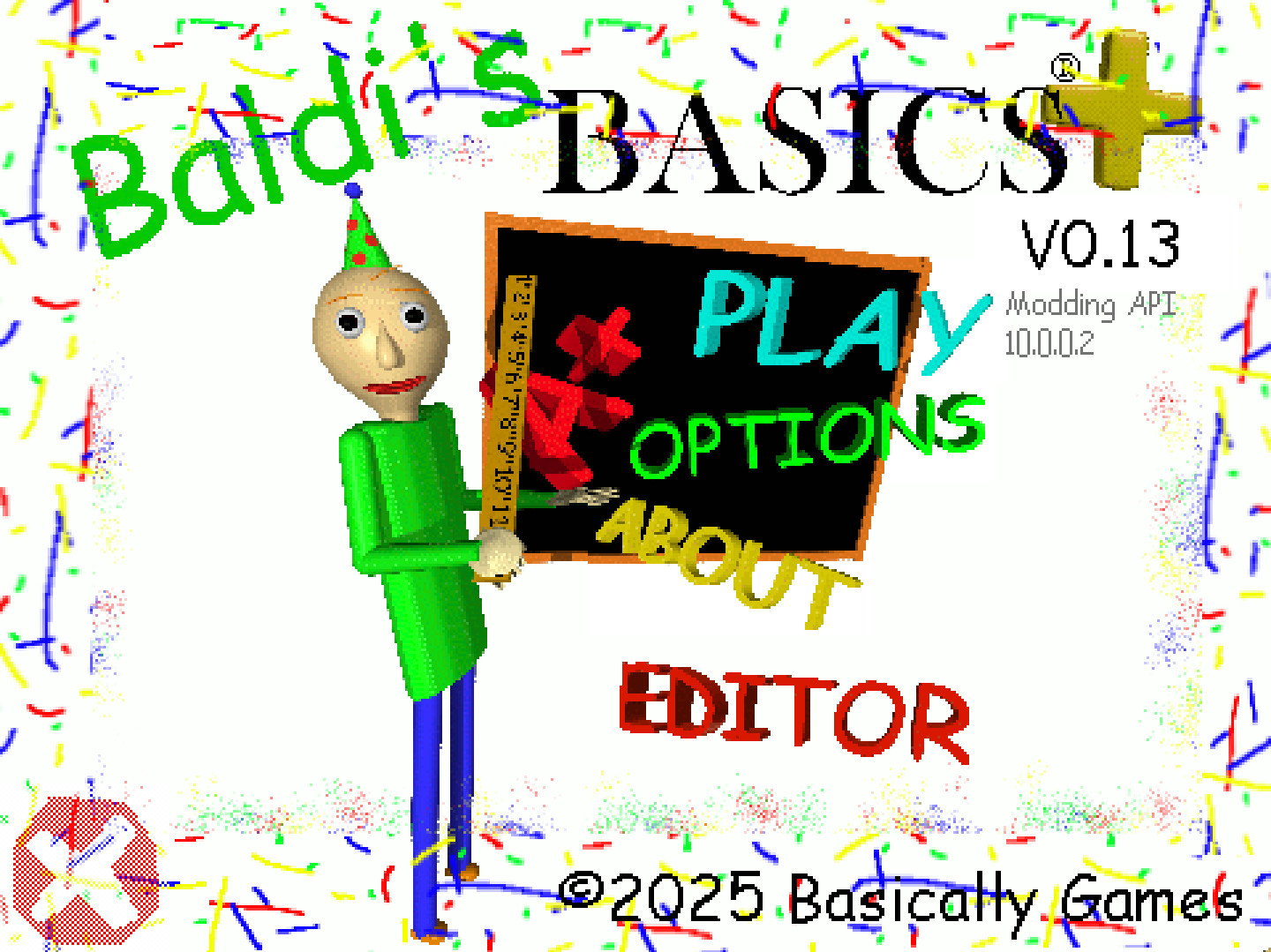Baldis Basics+ Party Style! Mod for Baldi's Basics | Baldi Mods