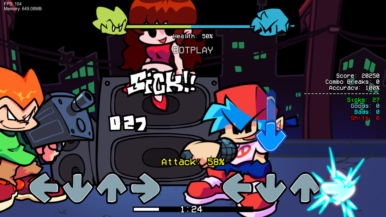 FNF Blammed Remake (My Style)