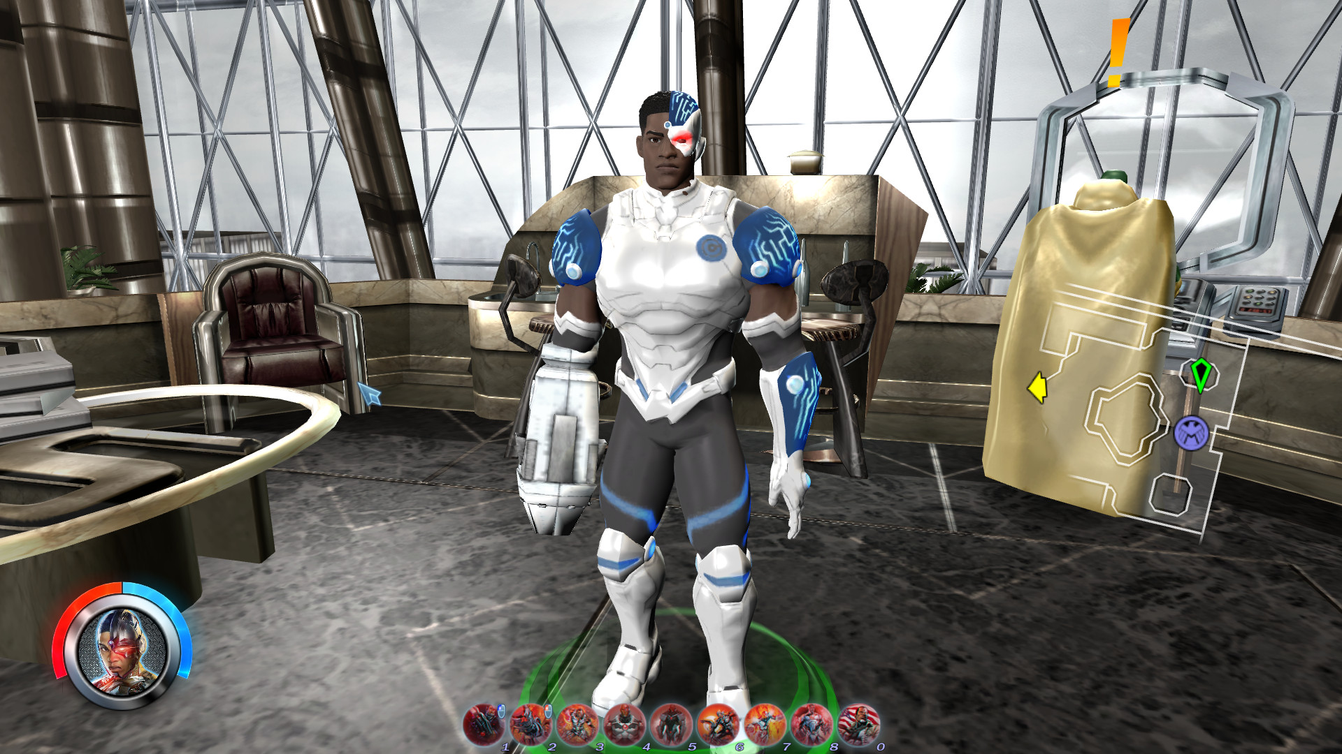 Fortnite - Cyborg (DC Comics) Mod for Marvel: Ultimate Alliance | MUA Mods