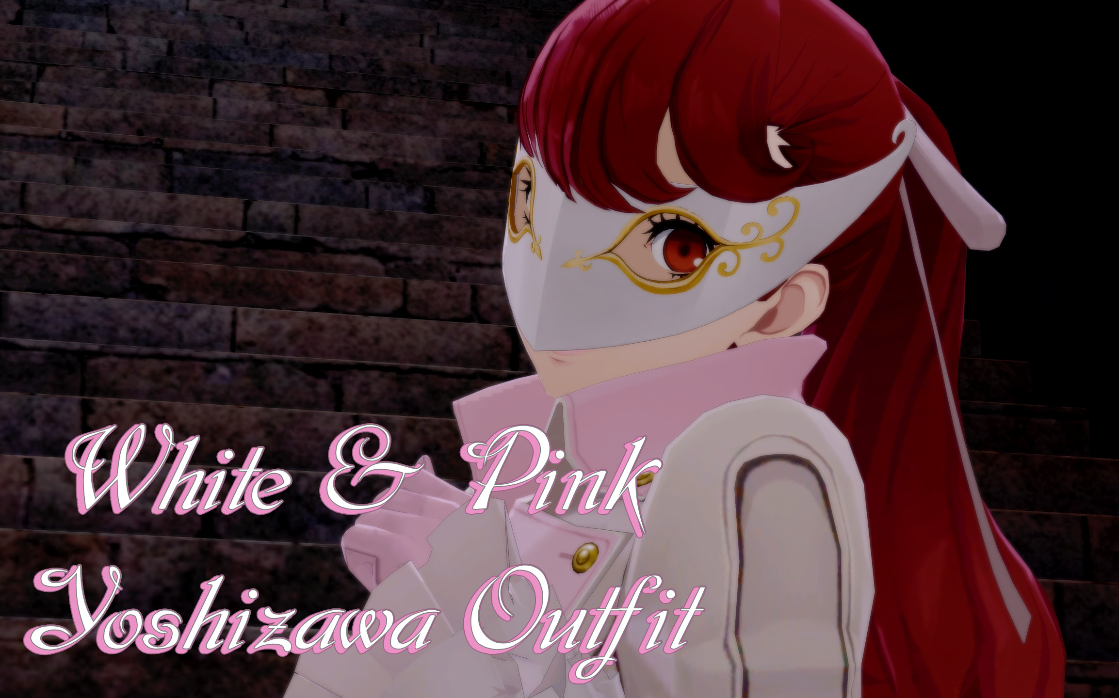 Pink & White Outfit for Yoshizawa