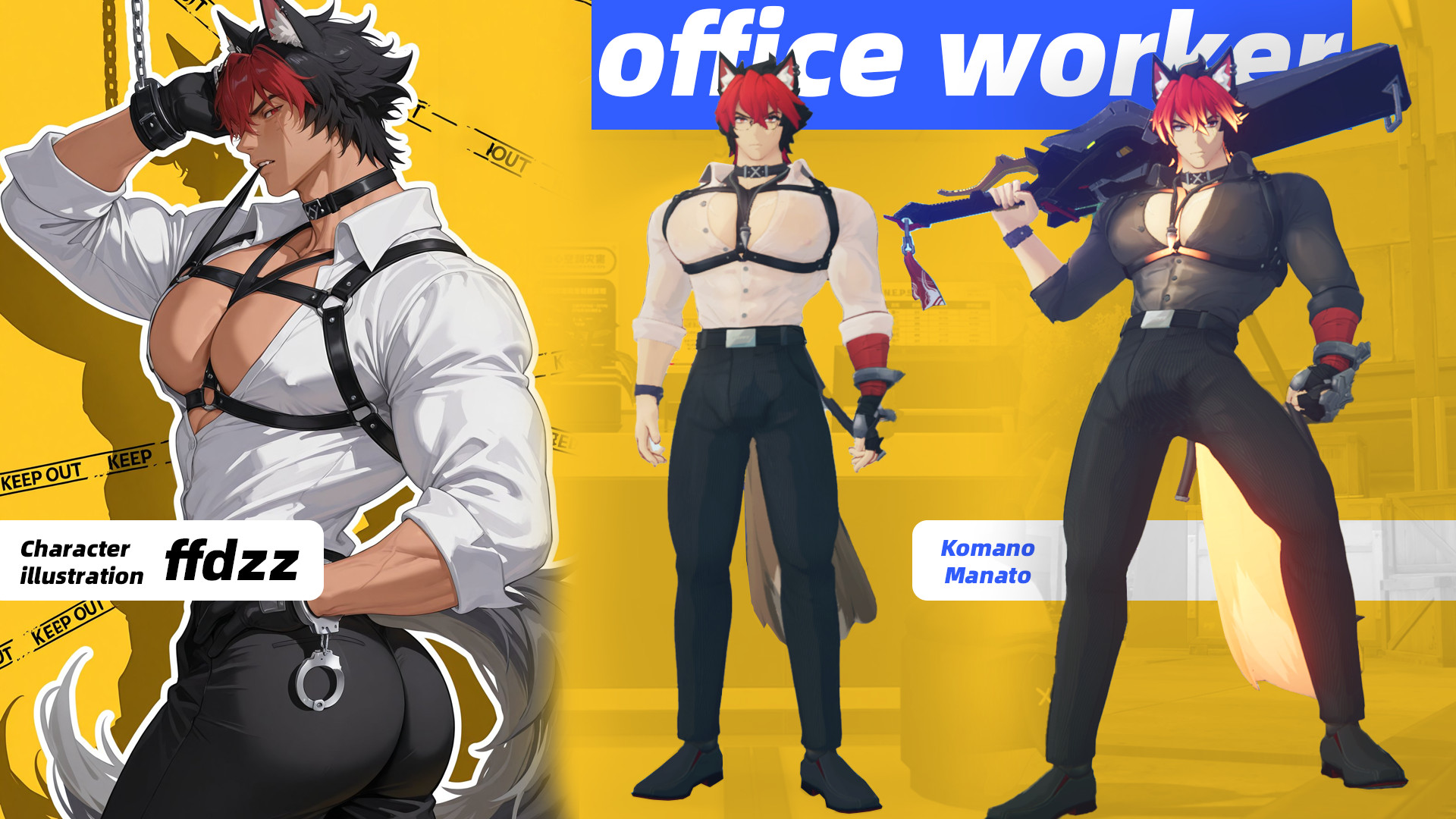 [Manato]Office Worker Mod for Zenless Zone Zero ZZZ Mods