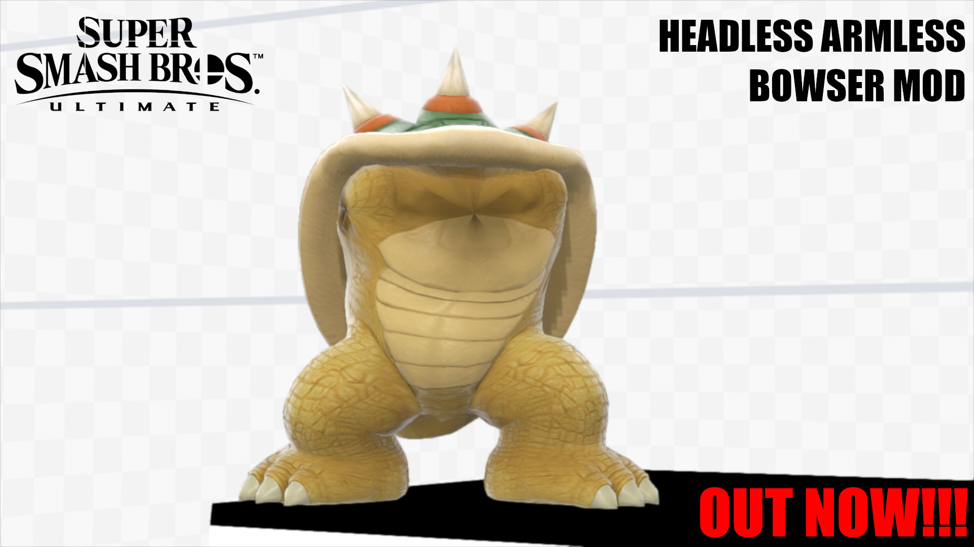Headless Armless Bowser