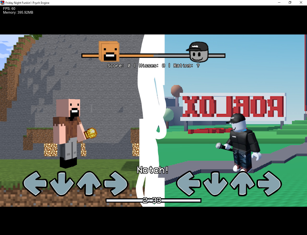 Fnf Unlikely rivals game 2d adn 3d