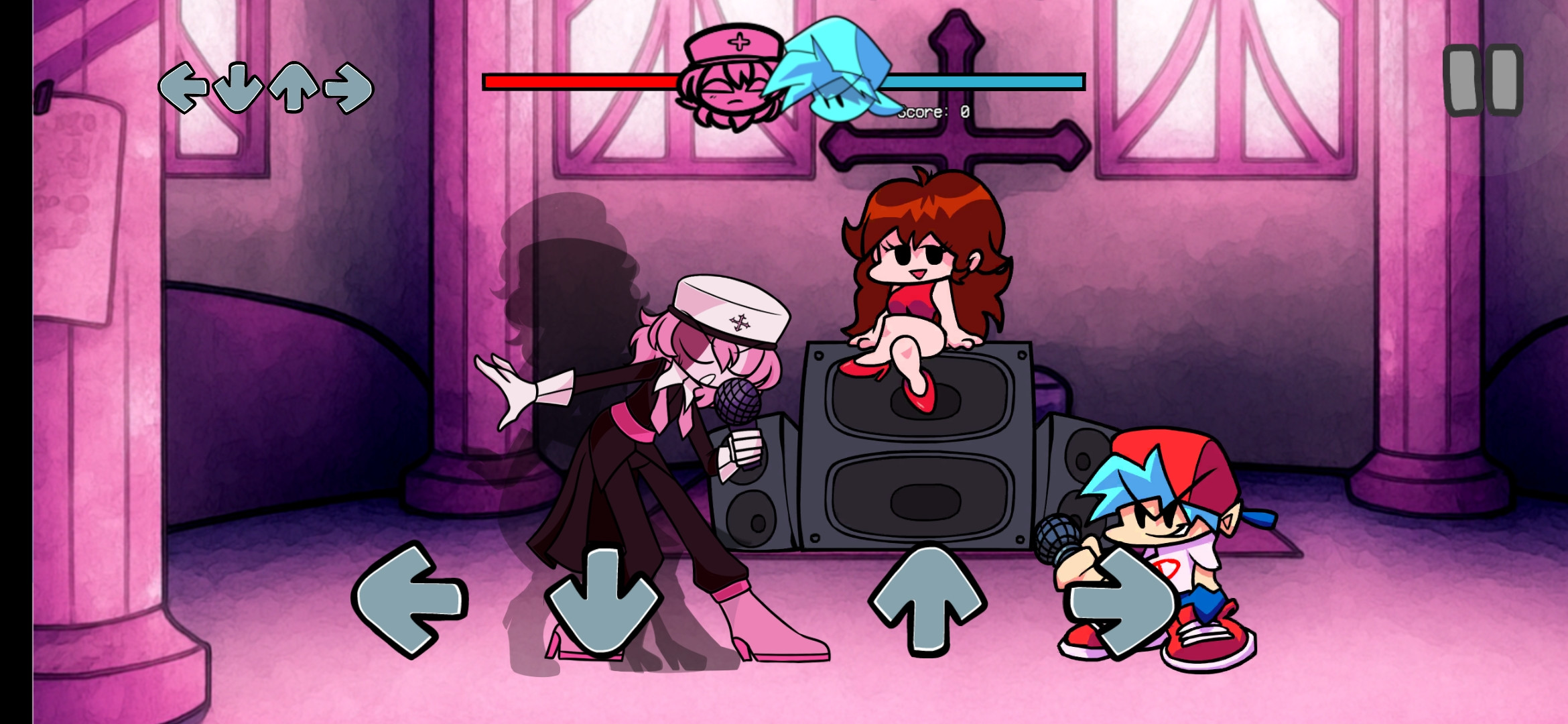 Mid-fight masses Garden Swap Mod for Friday Night Funkin' | FNF Mods