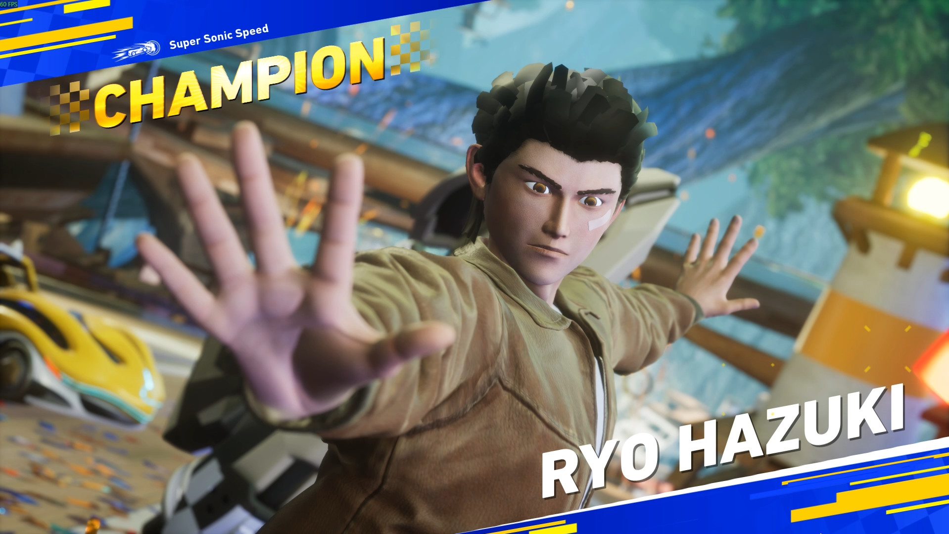 Ryo Hazuki (Shenmue) - COMPLETE OVERHAUL Mod for Sonic Racing