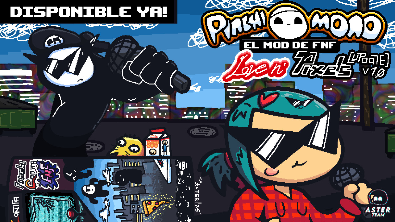 Pinchimono The FNF Mod: Love n' Pixels (UPDATE)