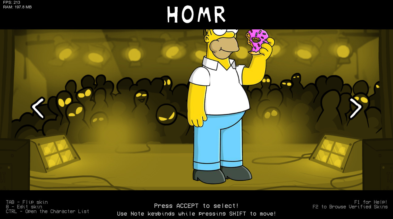 Playable HOMR Skins