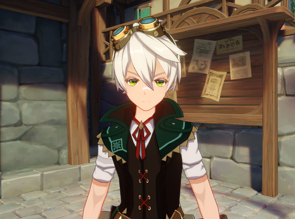 Knight Bennett Mod Bennett adventurer's guild + blend file Mod for Genshin Impact | GI Mods