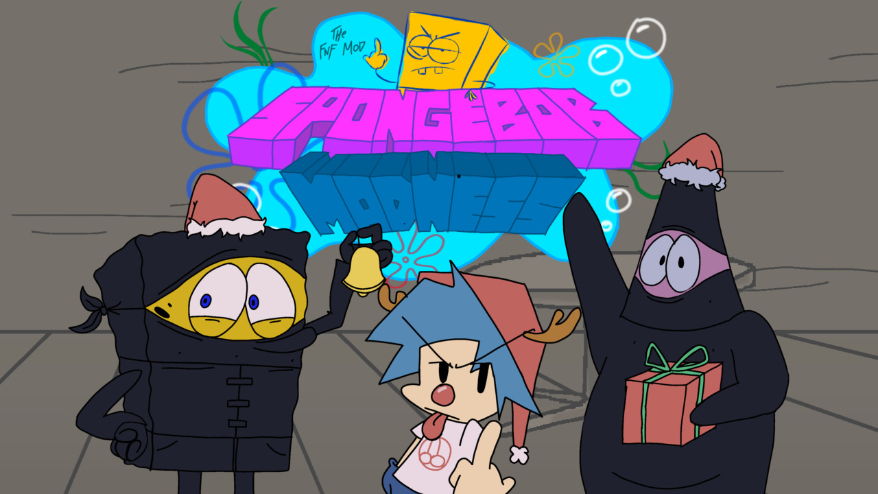 FNF: Spongebob Madness V2 (Christmas Demo)