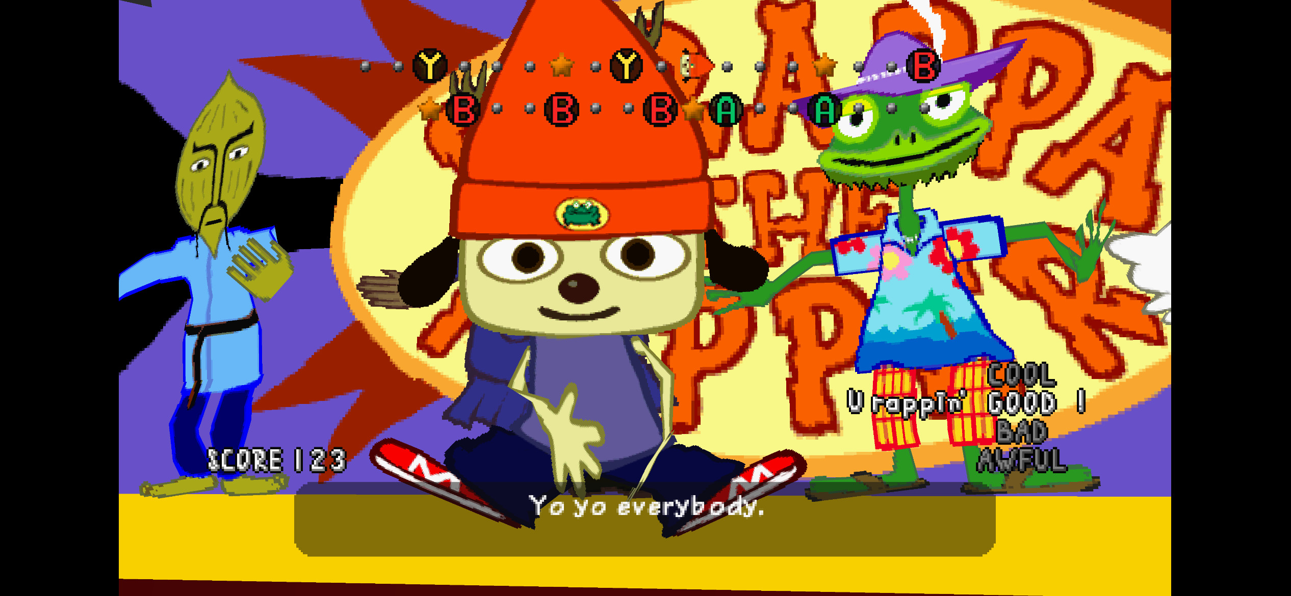 Parapper The Rapper Xbox Parappa Xbox And Nintendo Buttons (PPSSPP) Mod for Parappa The Rapper ...