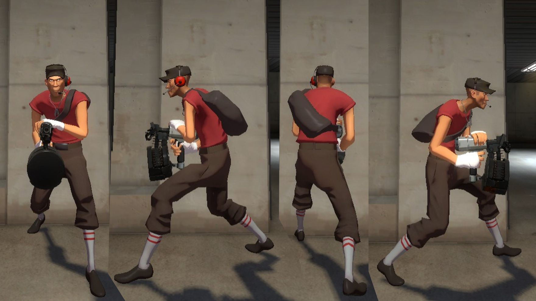 Trailer Styled Scout Retexture TF2C Port Mod for Team Fortress 2 ...