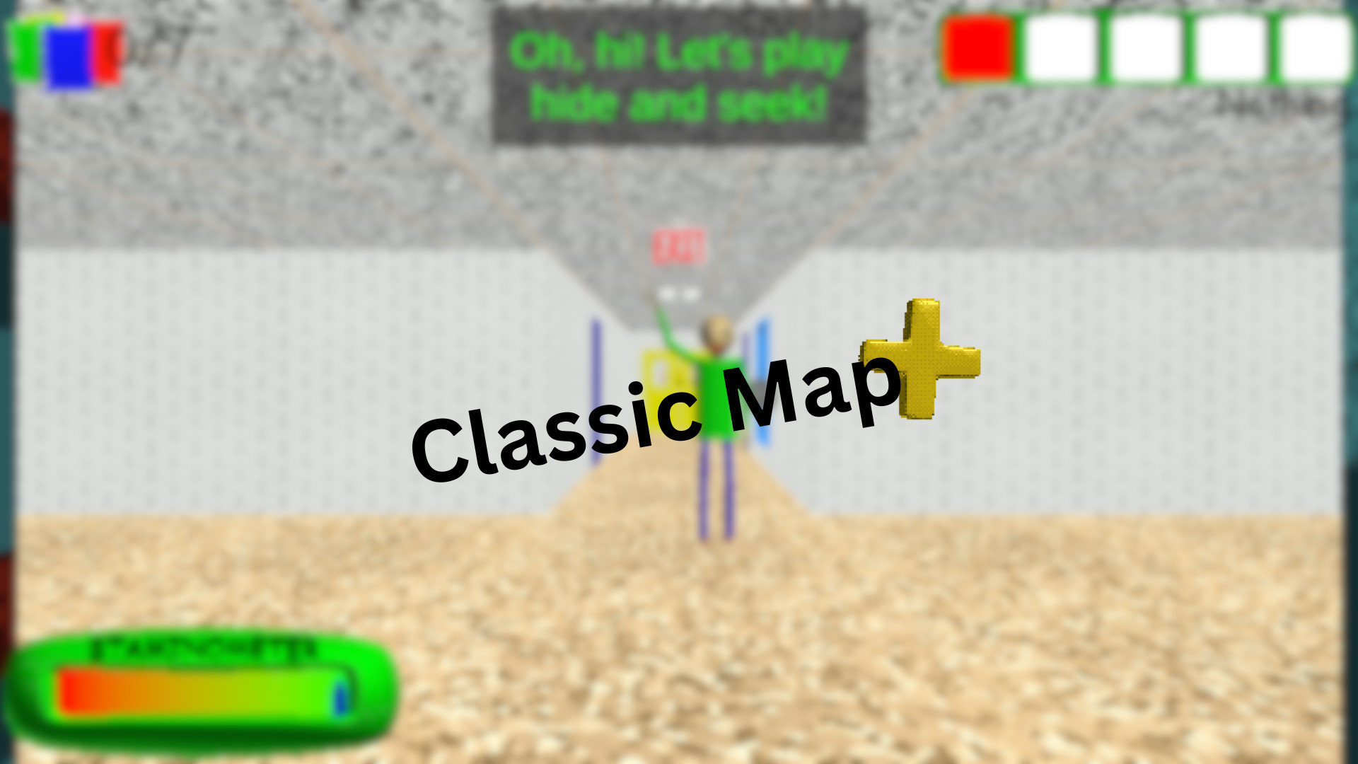 Baldi's Basics Classic Map (Baldi's Basics Level) Mod for Baldi's ...