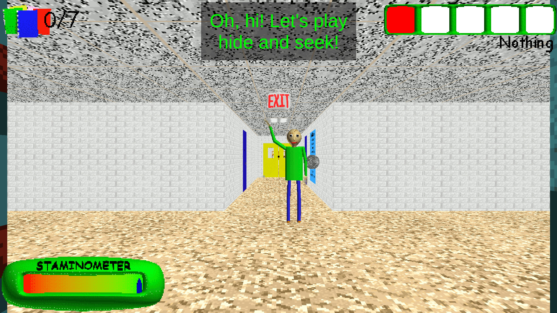 Baldi's Basics Classic Map (Baldi's Basics Level) Mod for Baldi's ...