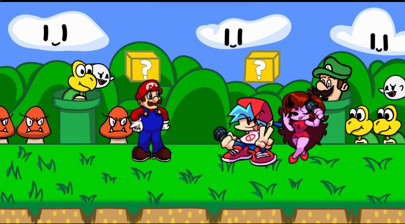 FNF V.S Mario Full Week (Cover+Psych Engine Port)