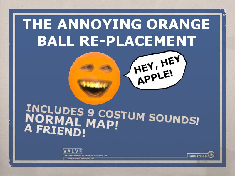The Annoying Orange Ball