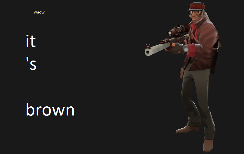 Brown RED Shady Shelby