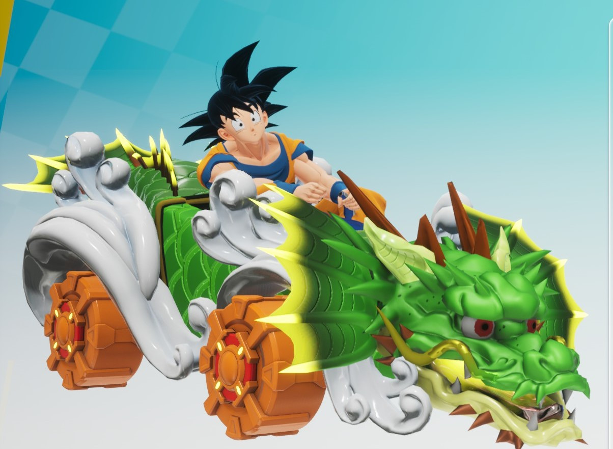 Goku Over Ichiban (+ Flying Nimbus) Mod for Sonic Racing: CrossWorlds ...