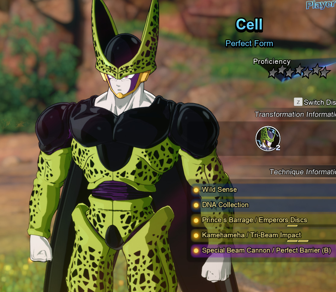 CELL Perfect Form- Z Fighters (6)MOVES - NEW SLOT Mod for Dragon Ball ...