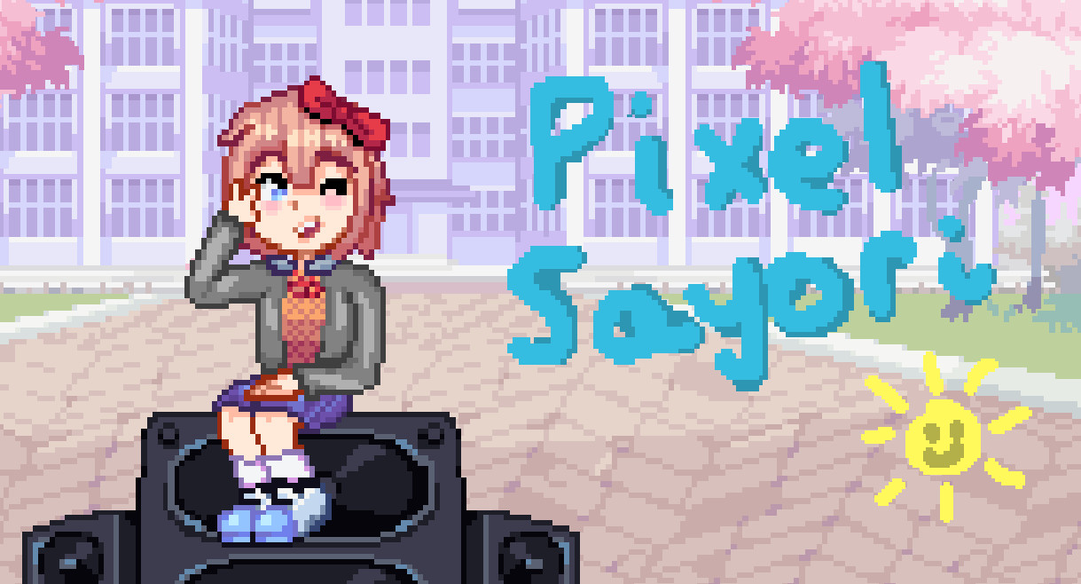 Pixel Sayori Speaker Skin