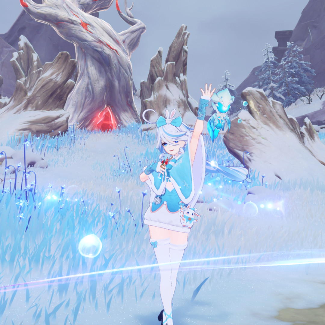Furina Suomi's Snow Rabbit Tribute Outfit Mod Mod for Genshin Impact ...
