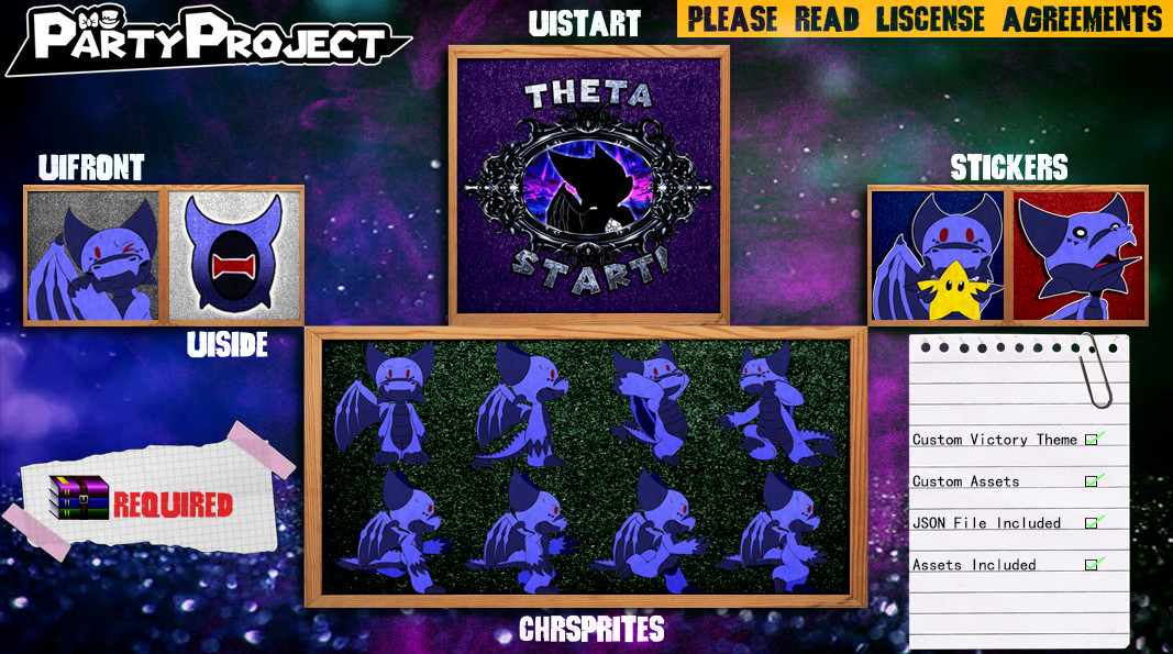 The Artist Reveals Himself! [OC] Mod for Party Project | PProject Mods