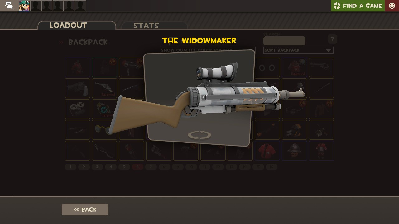 Open Fortress Railgun over Widowmaker