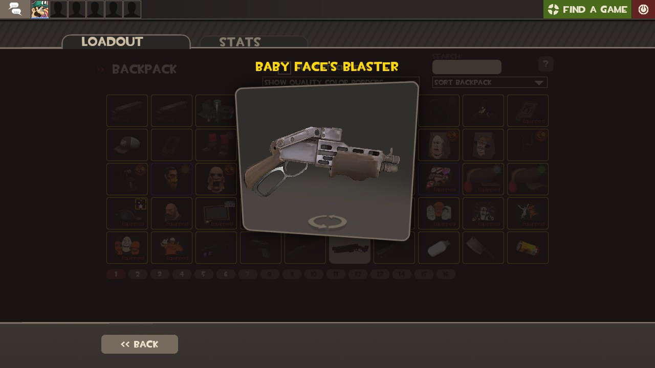 The Kanopy Killer over Baby Face's Blaster (fixed)