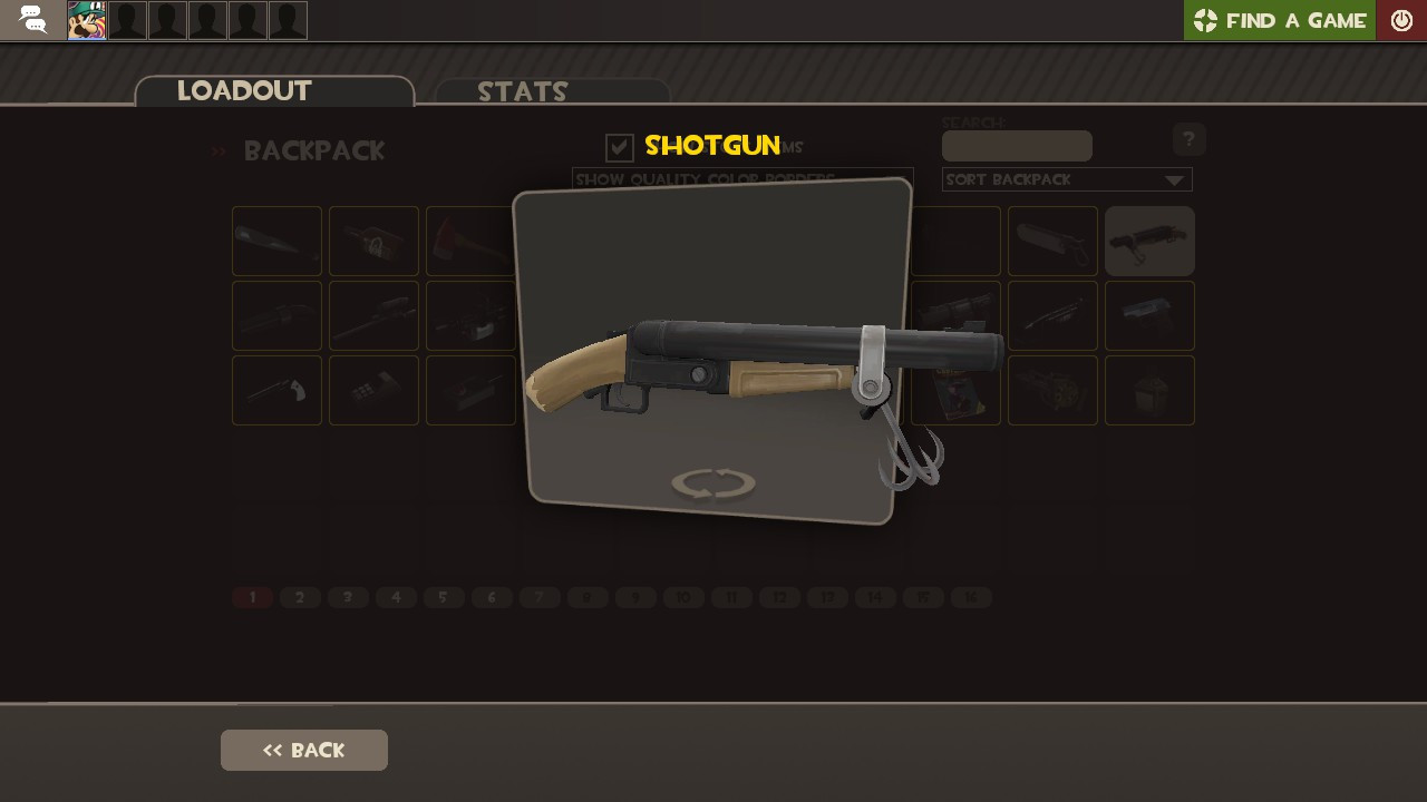 Open Fortress Eternal Shotgun over Shotgun