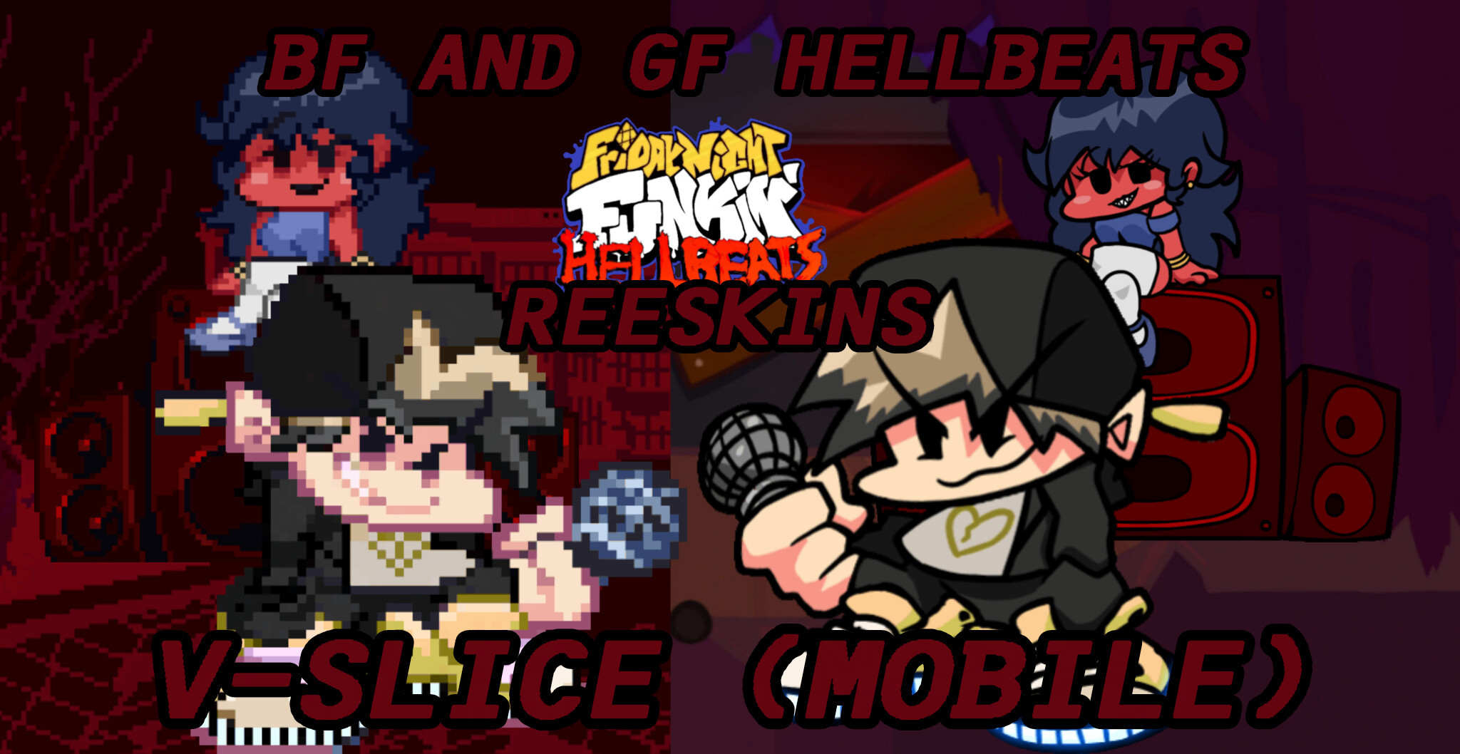Bf and Gf Hellbeats reeskins