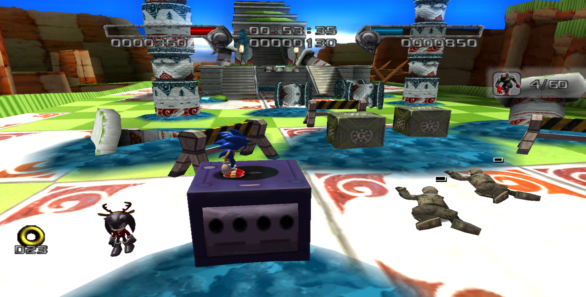 Gamecube over Shadow Box Mod for Shadow The Hedgehog | ShTH Mods