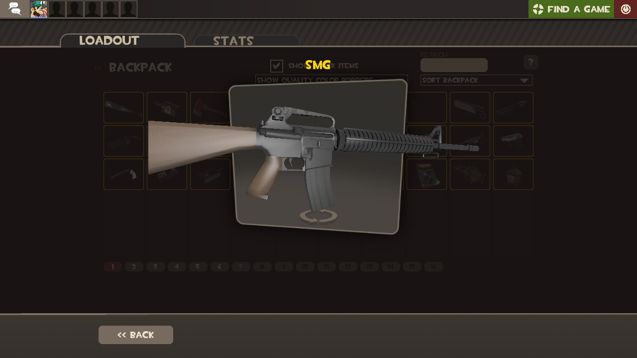 Open Fortress old Assault Rifle
