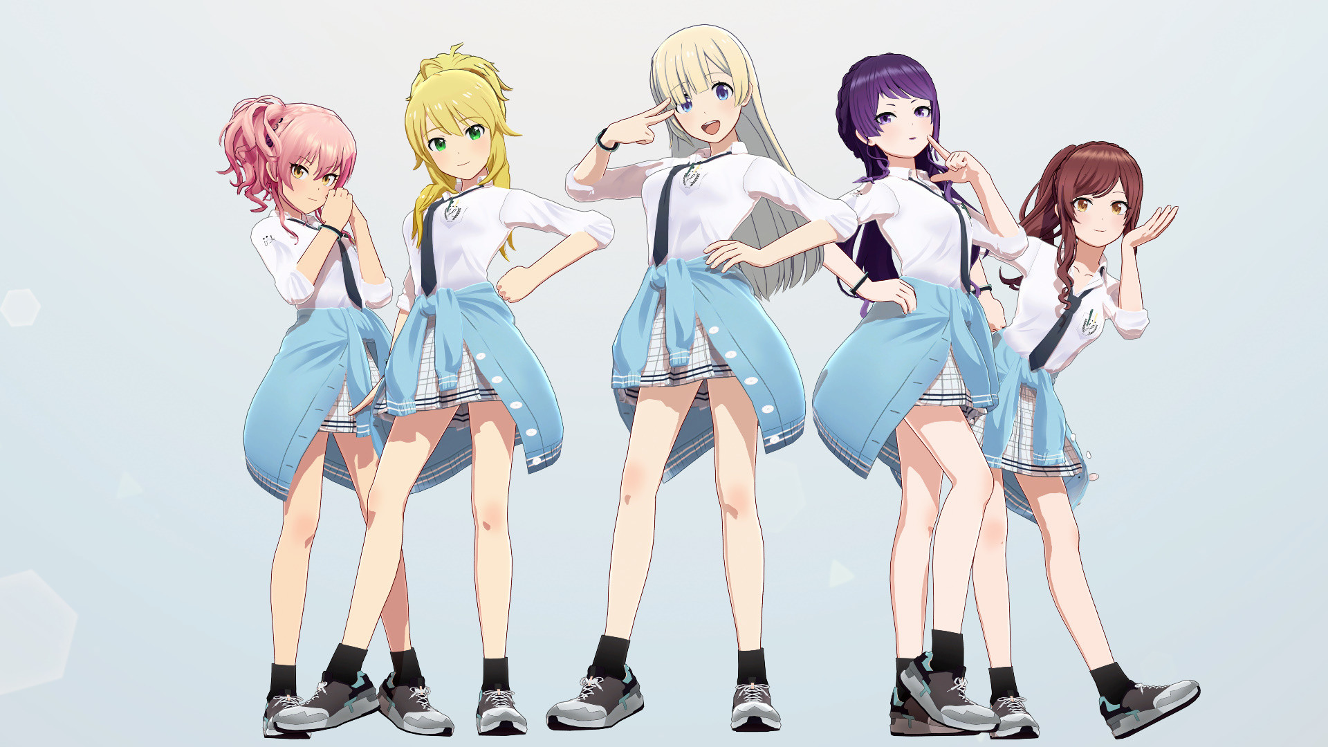 Toru Schoolgirl Outfit Over Early Summer Dress