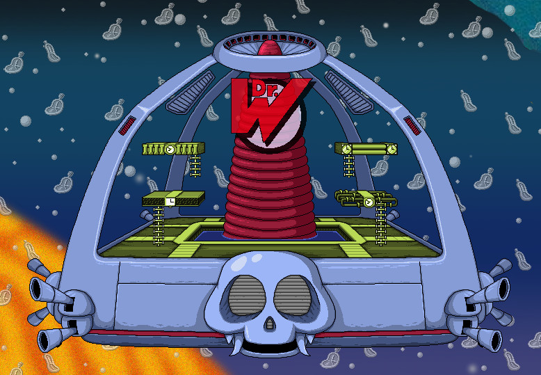 Wily Station (MEGA MAN II Gameboy)