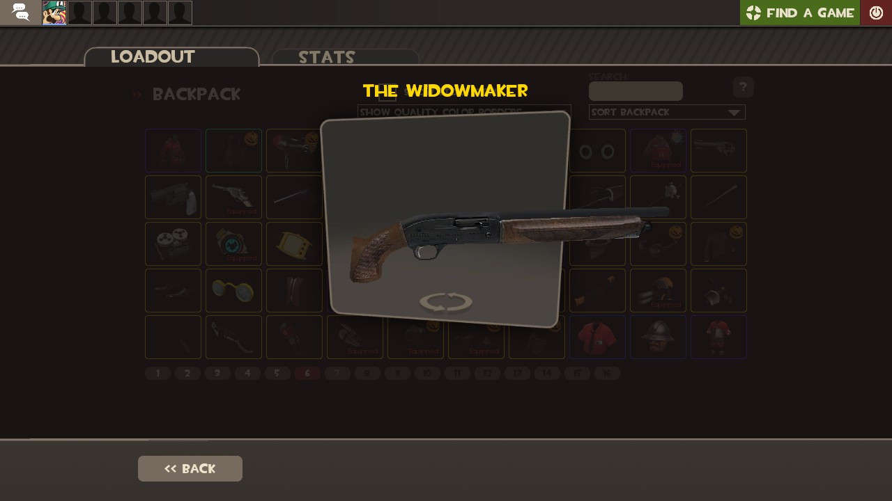 Low-poly sawed-off Browning Auto-5