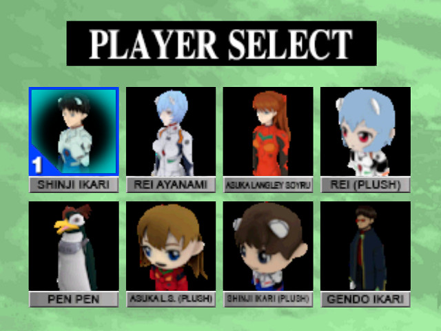 Evangelion Kart 64 Screenshot