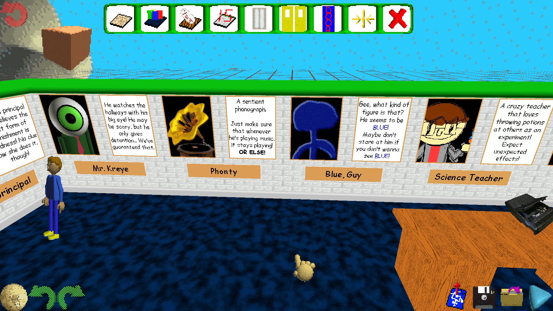 A small school. Mod for Baldi's Basics | Baldi Mods