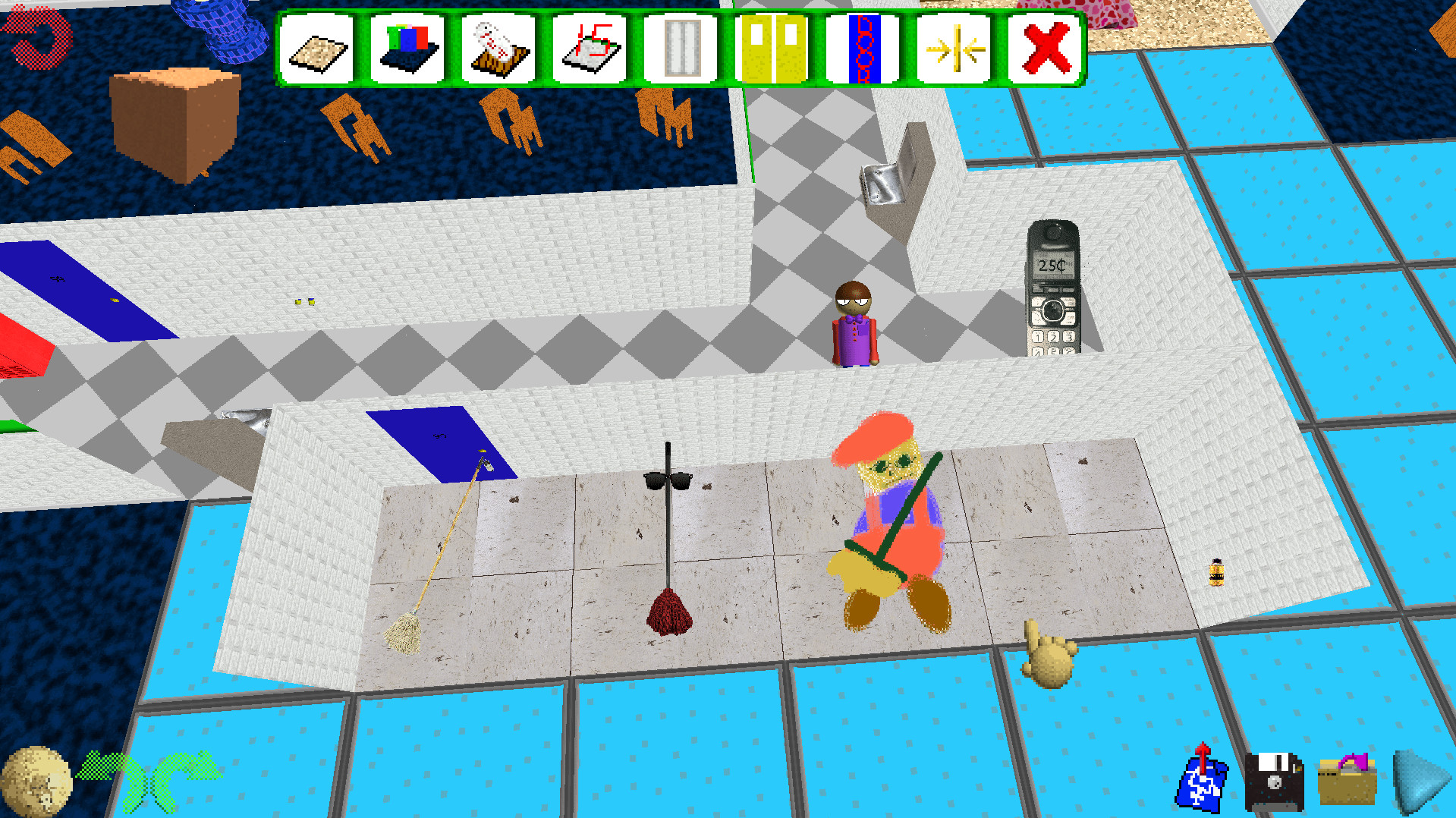 A small school. Mod for Baldi's Basics | Baldi Mods