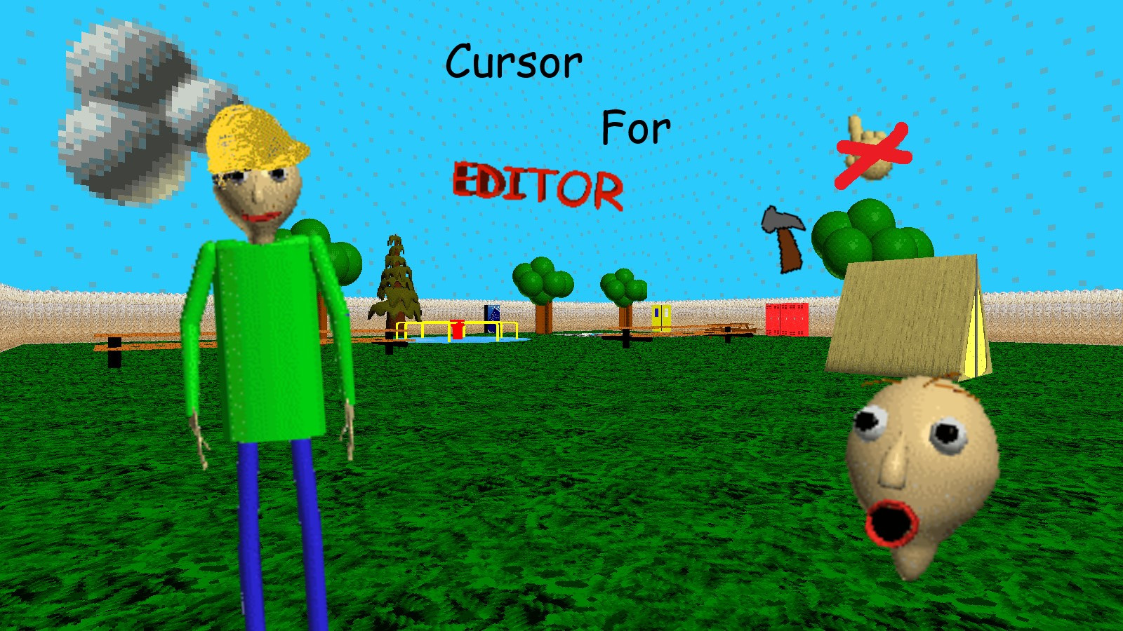 Cursor for Editor Mod for Baldi's Basics | Baldi Mods