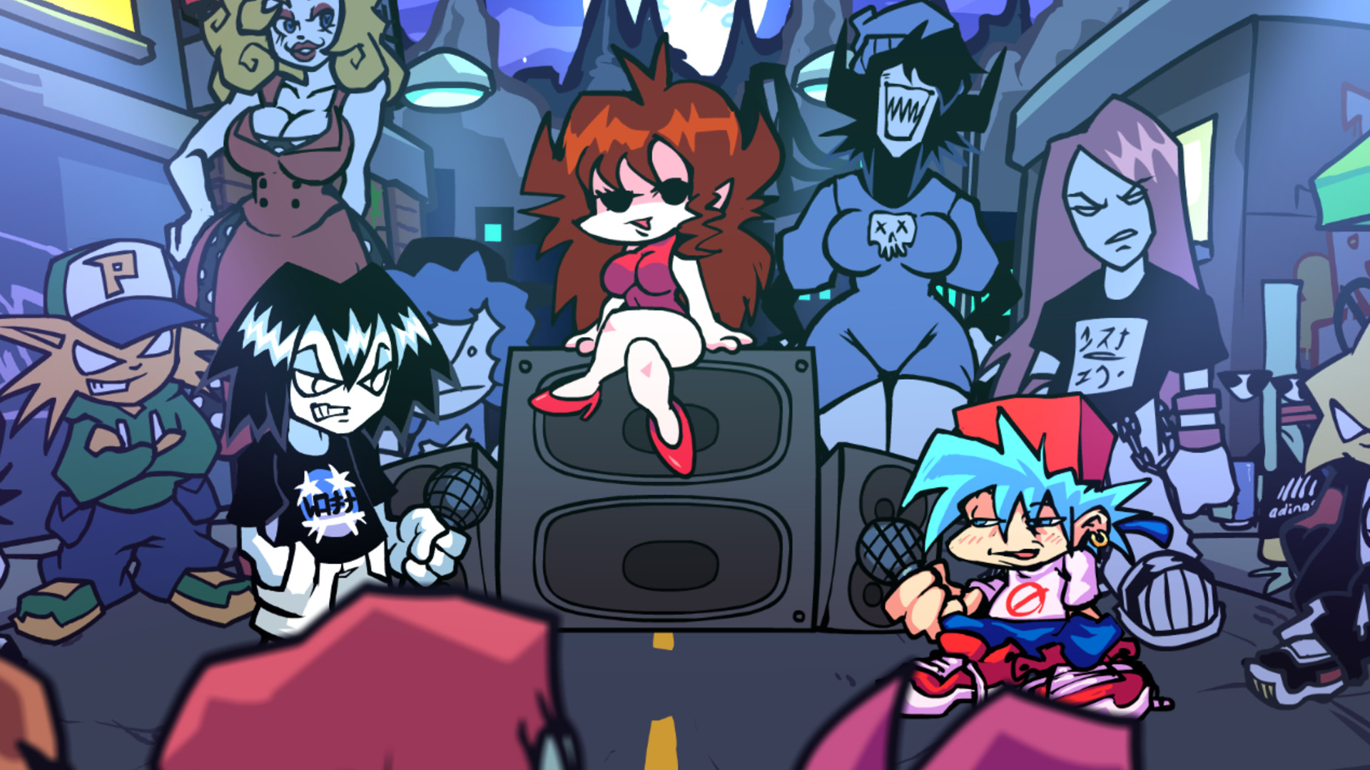 Driveby for Psych Engine Online (oneshot)