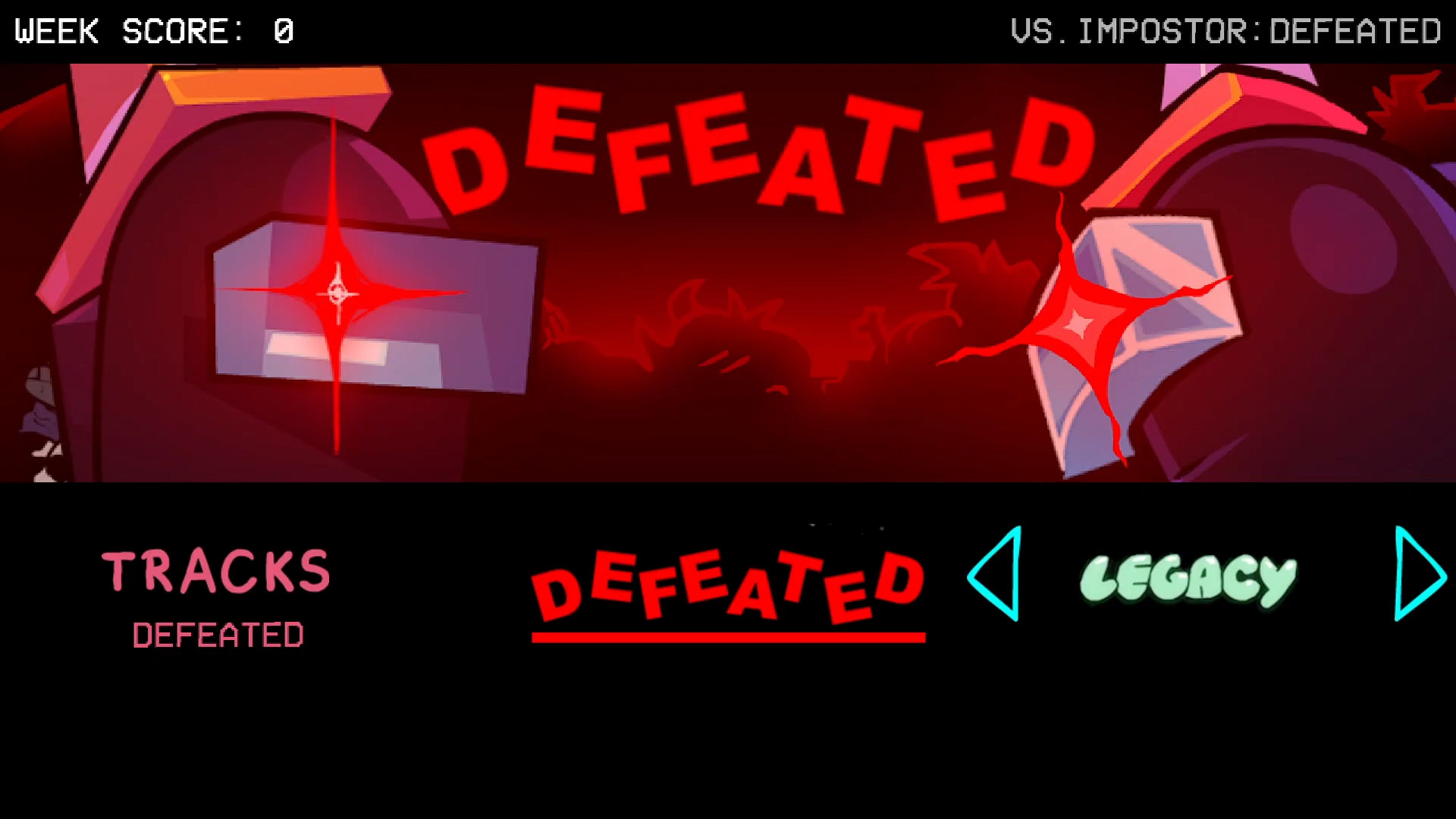 Vs. Impostor: Legacy [UST] Defeated Legacy Charted