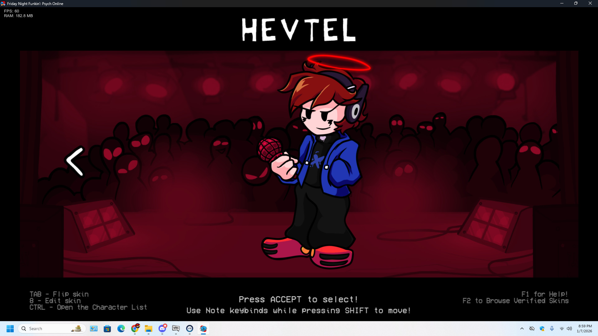 Psych Online Playable Hevtel