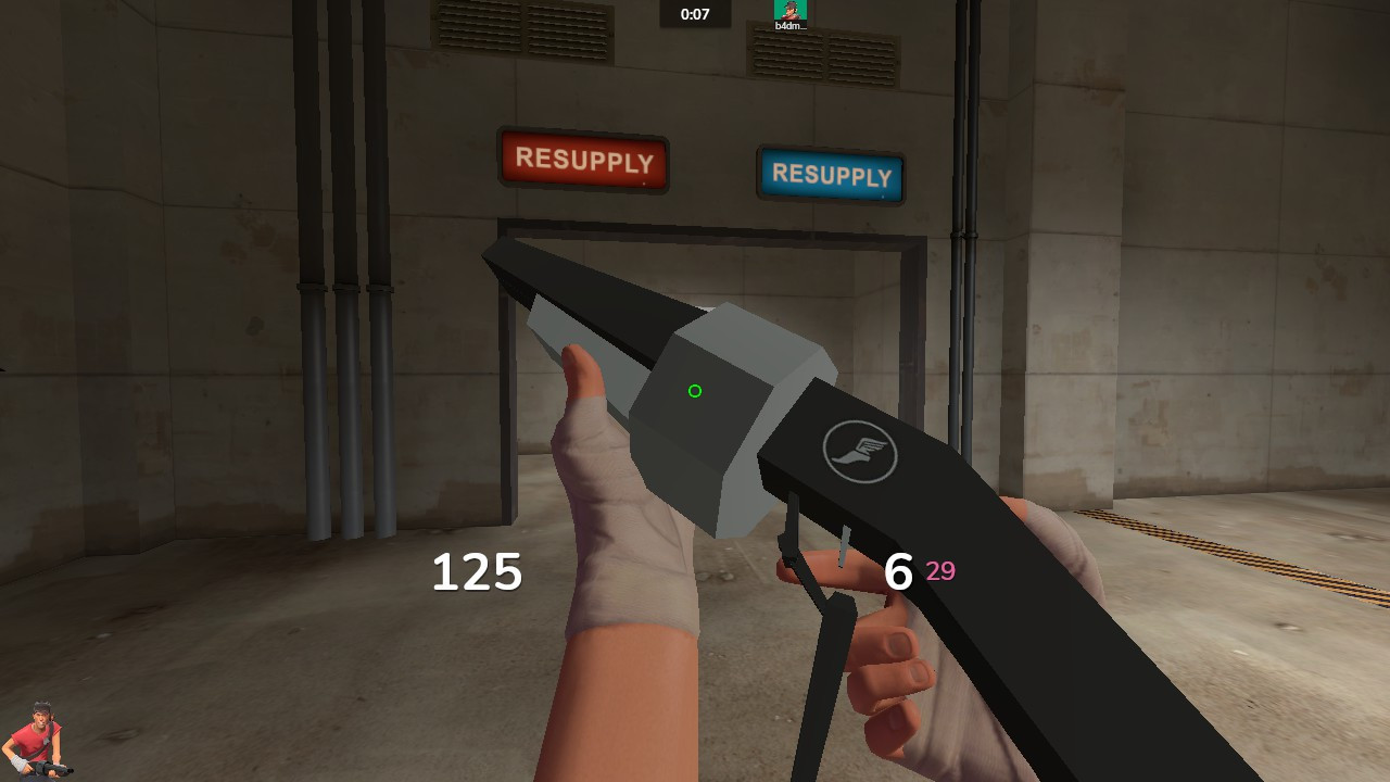 lowpolygon scattergun