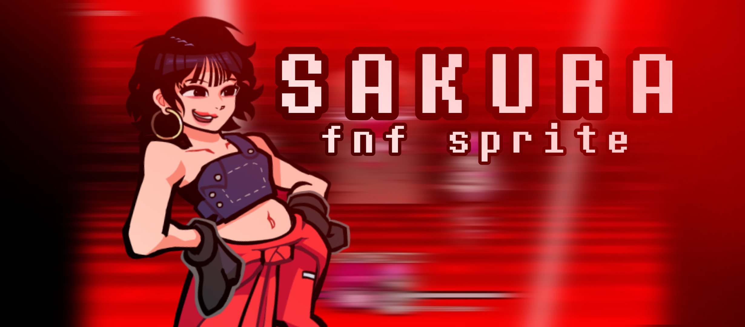 Sakura from Le Sserafim FNF Sprites