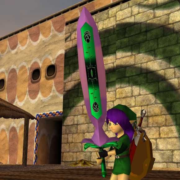 High-Poly Great Fairy's Sword