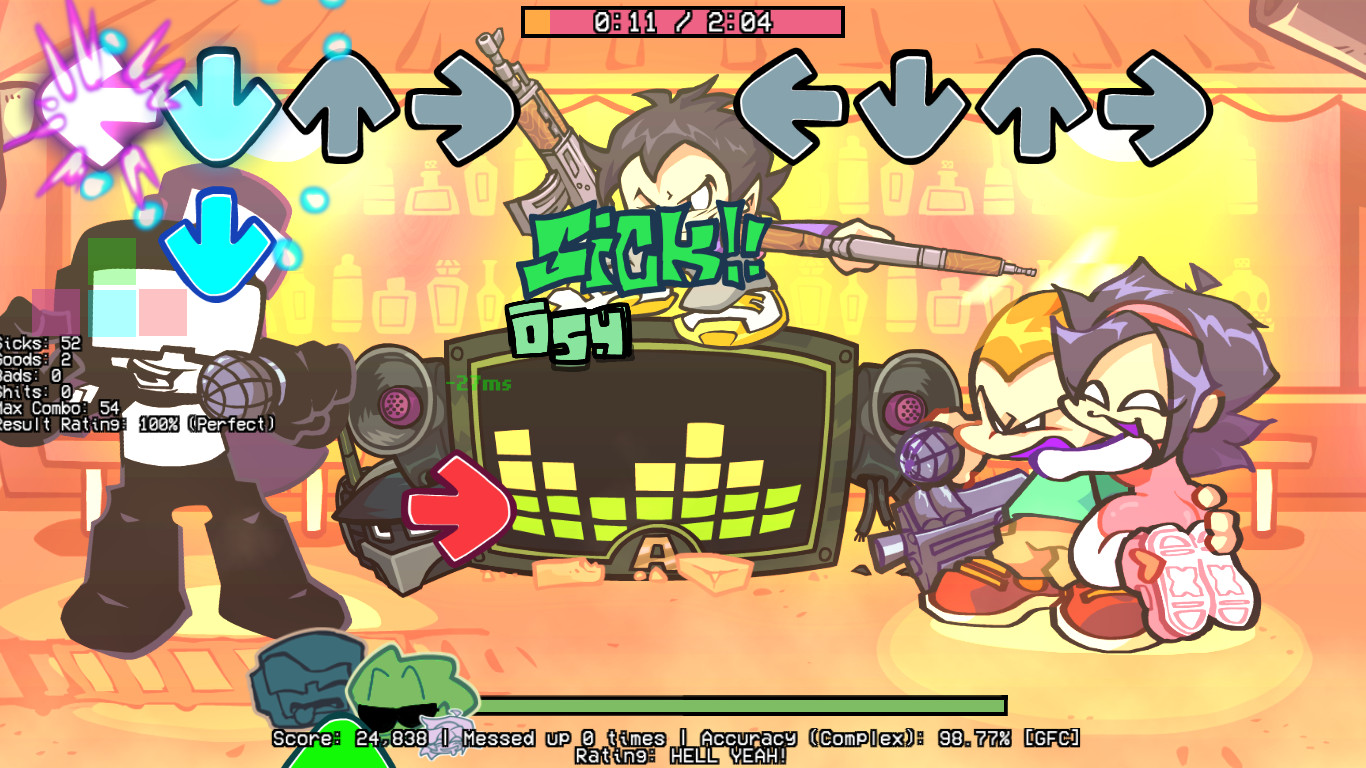 Z3mp Skins V Slice Port Mod for Friday Night Funkin' | FNF Mods