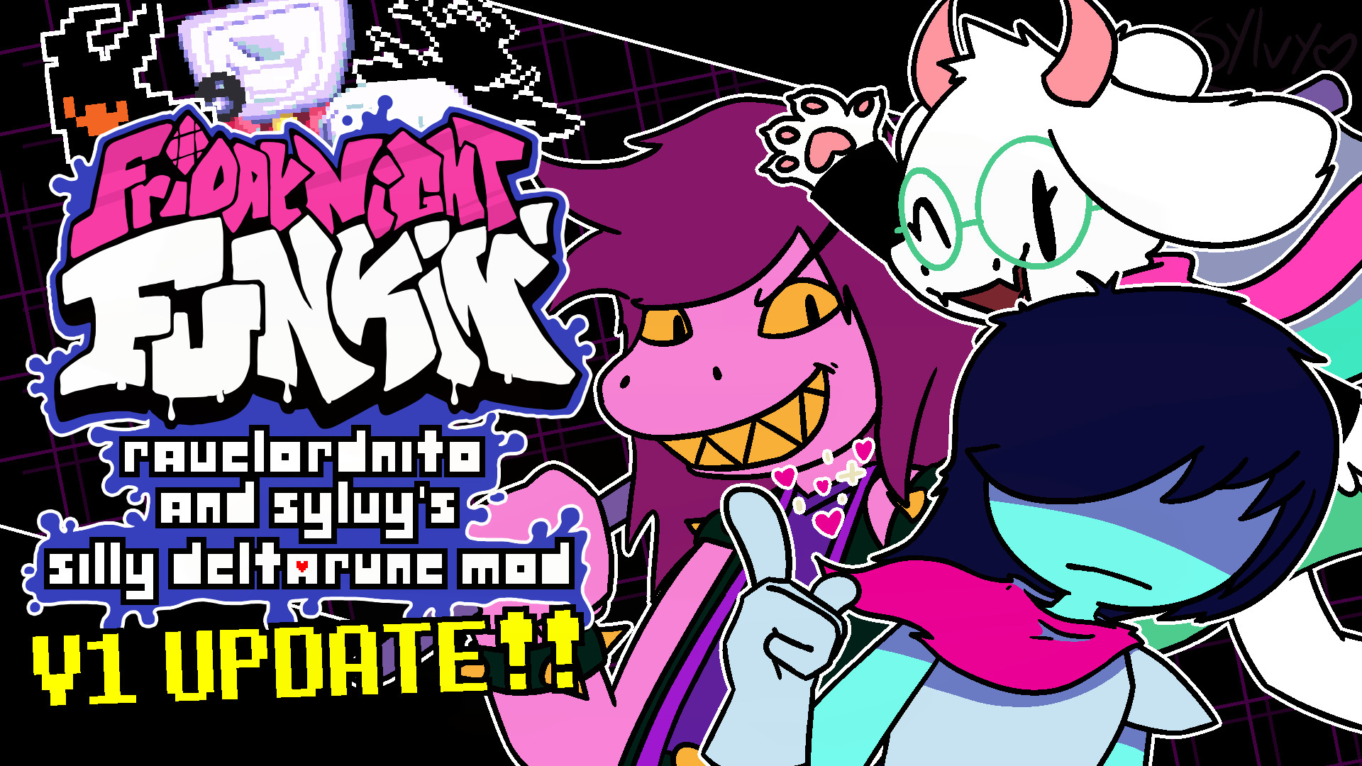 [V1] RavelordNito & Sylvy's Silly Deltarune Mod