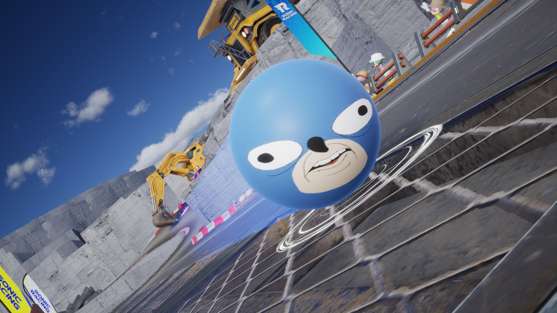 SANIC BALL Mod for Sonic Racing: CrossWorlds | SR:CW Mods