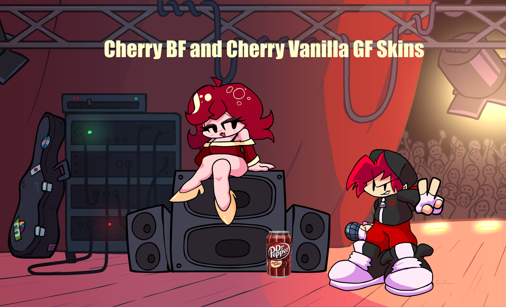 Cherry Red BF and Cherry Vanilla GF