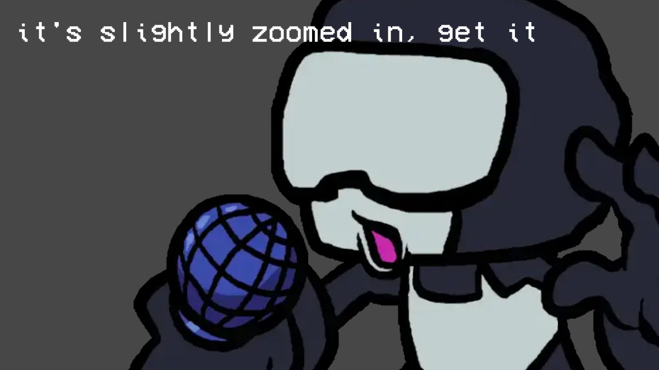 Stress, but the camera keeps zooming in
